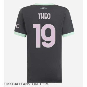 AC Milan Theo Hernandez #19 Replik 3rd trikot Damen 2024-25 Kurzarm